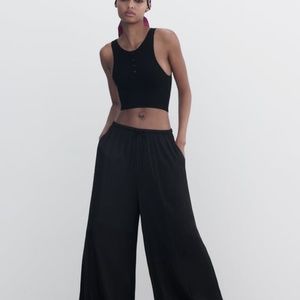 Zara PALAZZO PANTS NWT